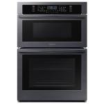 SAMSUNG 30" Black Stainless Steel Oven Microwave Combo
