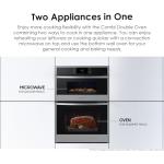 SAMSUNG 30" Black Stainless Steel Oven Microwave Combo