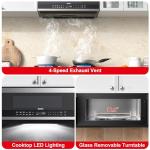 Galanz 1.2 Cu Ft Low Profile Microwave Hood