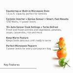 Panasonic 1.6 cu.ft Countertop Microwave Oven 1250W