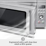 Breville Compact Soft Close Countertop Microwave - Silver