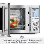 Breville Smooth Wave Countertop Microwave Oven Stainless Steel