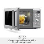 Breville Compact Soft Close Countertop Microwave - Silver