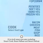 Breville Smooth Wave Countertop Microwave Oven Stainless Steel