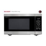 Sharp 2.2 CuFt Countertop Microwave Oven, Stainless Steel