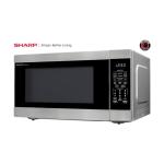 Sharp 2.2 CuFt Countertop Microwave Oven, Stainless Steel
