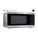 Sharp 2.2 CuFt Countertop Microwave Oven, Stainless Steel