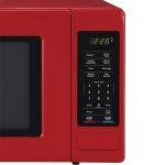 Magic Chef 0.9 Cu. Ft. 900W Red Microwave Oven