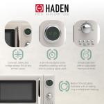 Haden 700W 0.7 Cu Ft Microwave Oven - Putty Chrome