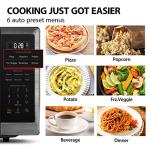 TOSHIBA 0.9 Cu Ft Countertop Microwave Oven