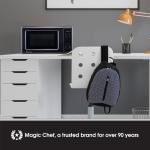 Magic Chef Compact Countertop Microwave Oven, 700W