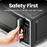 Chefman 0.9 Cu. Ft. Stainless Steel Microwave Oven