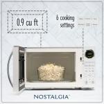 Nostalgia Retro 900-Watt Countertop Microwave Oven