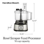 Hamilton Beach 10-Cup Food Processor & Chopper
