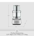 Breville Paradice 9-Cup Food Processor - Stainless Steel