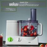 Braun FP3020 12-Cup Ultra Quiet Food Processor