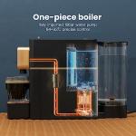 Compact Espresso Machine for Nespresso Capsules (Black)