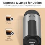 CHULUX Mini Espresso Machine for Home Use