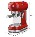 Smeg Red Espresso Coffee Machine