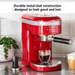 KitchenAid Semi-Automatic Espresso Machine, Empire Red