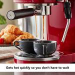KitchenAid Semi-Automatic Espresso Machine, Empire Red