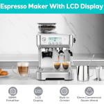 CASABREWS Espresso Machine with Grinder and Frother