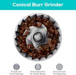 CASABREWS Espresso Machine with Grinder and Frother