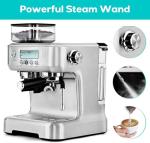 CASABREWS Espresso Machine with Grinder and Frother