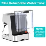 CASABREWS Espresso Machine with LCD and Milk Frother