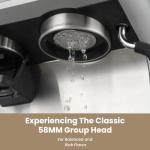 Gevi Dual Boiler Espresso Machine with Grinder