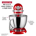 KitchenAid Mini 3.5 Quart Tilt-Head Mixer - Red