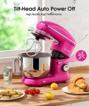 Facelle 660W Electric Stand Mixer - Purple