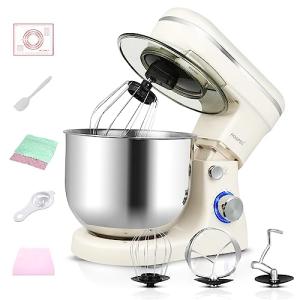 ROSPEC 6.5QT 660W Tilt-Head Stand Mixer