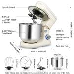 ROSPEC 6.5QT 660W Tilt-Head Stand Mixer