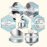 Compact 3.2Qt Stand Mixer with 6 Speeds