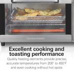 Hamilton Beach Air Fryer Toaster Oven Combo