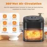 Nuwave Brio 10-in-1 Air Fryer, 7.25Qt