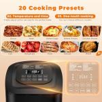 Nuwave Brio 10-in-1 Air Fryer, 7.25Qt