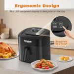Nuwave Brio 10-in-1 Air Fryer, 7.25Qt