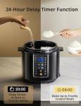 COMFEE 9-in-1 Electric Multi Cooker, 6 Quarts