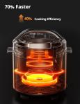 COMFEE 9-in-1 Electric Multi Cooker, 6 Quarts