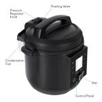 CHEF iQ Smart Pressure Cooker with 10 Cooking Functions