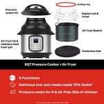 Instant Pot Duo Crisp 9-in-1 Cooker & Air Fryer