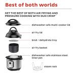 Instant Pot Duo Crisp 11-in-1 Air Fryer Combo