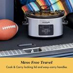 Crock-Pot 4 Quart Locking Programmable Slow Cooker