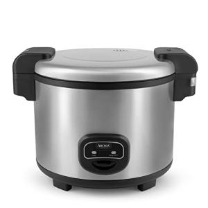 60-Cup Aroma Commercial Rice Cooker - Stainless Steel