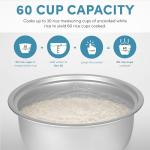 Aroma 60-Cup Commercial Rice Cooker - White