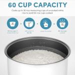 60-Cup Aroma Commercial Rice Cooker - Stainless Steel