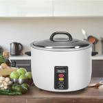 Aroma 60-Cup Commercial Rice Cooker - White
