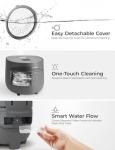 Cuckoo 3-Cup Fuzzy Logic Rice Cooker - Gray